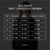 Terrel Sportswear Swift Long Sleeve White Women