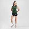 Terrel sportswear Basic Tanktop Green Women sleeveless baju atasan tanpa lengan kaos olahraga dry fit wanita lari running gym