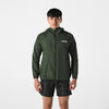 Jaket Pria Parasut Windbreaker Hjau