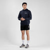 Terrel basic cagoule jacket navy olah raga gym lari running