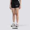 Terrel sportswear Compression Short Black Women celana olahraga pendek gym running lari wanita