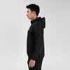 Terrel Sportswear - Basic Cagoule Jacket Black Running Gym Men | DryFit Lightweight Microfiber Zipper Pocket