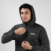 Terrel basic cagoule jacket grey olah raga gym lari running