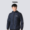 Terrel basic windbreaker jacket navy