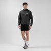 Terrel basic cagoule jacket grey olah raga gym lari running