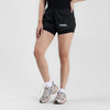 Terrel sportswear Compression Short Black Women celana olahraga pendek gym running lari wanita