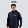 Terrel basic cagoule jacket navy olah raga gym lari running