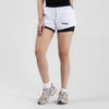 Terrel sportswear Compression Short White Women celana olahraga pendek gym running lari wanita