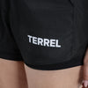 Terrel sportswear Compression Short Black Women celana olahraga pendek gym running lari wanita
