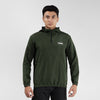 Terrel basic cagoule jacket green olah raga gym lari running