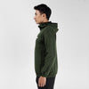 Terrel basic cagoule jacket green olah raga gym lari running