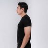 Terrel sportswear basic tee big logo black kaos olah raga dry fit lari running gym pria