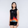 Terrel sportswear Brighten The Path Graphic Women Tanktop
