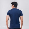 Terrel sportswear basic tee small logo navy kaos olah raga dry fit lari running gym pria