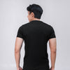 Terrel sportswear basic tee small logo black kaos olah raga dry fit lari running gym pria