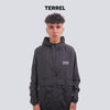 Terrel sportswear jaket lari Dashing jacket black running series