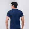 Terrel sportswear basic tee big logo navy kaos olah raga dry fit lari running gym pria