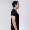 Terrel sportswear basic tee big logo black kaos olah raga dry fit lari running gym pria