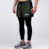 Terrel Sportswear - Compression Short Active Men Running Gym | Celana Olahraga Pendek Pria Inner Compression Stretch Saku HP Resleting