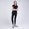 Terrel sportswear Compression Short Active Celana 2 in 1 Black Women olahraga panjang gym running lari wanita