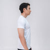 Terrel sportswear basic tee small logo white kaos olah raga dry fit lari running gym pria