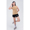 Crazy deals terrel sportswear basic tanktop cream women dry fit running gym yoga kaos olahraga wanita