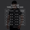 Terrel Sportswear - Basic Tee White Dry Fit Running Gym Men | Quick Dry Lightweight Anti Wrinkle Polyester