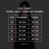 Terrel sportswear Basic Tanktop White Women sleeveless baju atasan tanpa lengan kaos olahraga dry fit wanita lari running gym