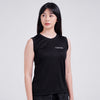 Terrel sportswear Basic Tanktop Black Women sleeveless baju atasan tanpa lengan kaos olahraga dry fit wanita lari running gym
