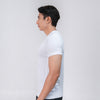 Terrel sportswear basic tee small logo white kaos olah raga dry fit lari running gym pria