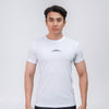 Terrel sportswear basic tee small logo white kaos olah raga dry fit lari running gym pria