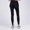 Terrel sportswear Compression Short Active Celana 2 in 1 Black Women olahraga panjang gym running lari wanita