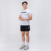 Terrel sportswear basic tee big logo white kaos olah raga dry fit lari running gym pria