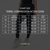 Terrel sportswear Compression Short Active Celana 2 in 1 Black Women olahraga panjang gym running lari wanita