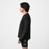 Terrel sportswear Long Sleeve MoR Spray Logo Black