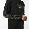 Terrel sportswear Long Sleeve Terrel Fire Logo MoR Black