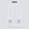 Terrel sportswear Sock Quarter MoR White