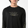 Terrel sportswear Long Sleeve Terrel Fire Logo MoR Black