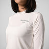 Terrel sportswear Long Sleeve MoR Spray Logo White Women