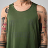 Terrel sportswear Tank Top Terrel Voltage Logo MoR Green