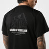 Terrel Sportswear - The Rebels MoR Running Tee Men Black | Kaos Lari Smart Temp Quick Dry Cool Touch Anti Bacterial