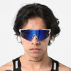 Terrel sportswear Sunglasses Polarized Lens With Logo Terrel White Frame MoR