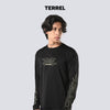 Terrel sportswear Long Sleeve Terrel Fire Logo MoR Black