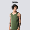 Terrel sportswear Tank Top Terrel Voltage Logo MoR Green
