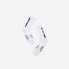 Terrel Sportswear - Sock Quarter MoR StepOut White Running Unisex | Cushioned Quick Dry Breathable Anti Slip