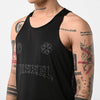 Terrel sportswear Tank Top Terrel Voltage Logo MoR Black