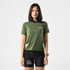 Terrel sportswear Tee The Rebels MoR Green Women
