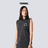 Terrel sportswear Sleeve Less Run To Pursue Not To Escape MoR Cotton Series for Women