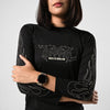 Terrel sportswear Long Sleeve Terrel Fire Logo MoR Black Women
