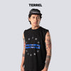 Terrel Sportswear x Insurgent Sleeveless Horizon Black for Man